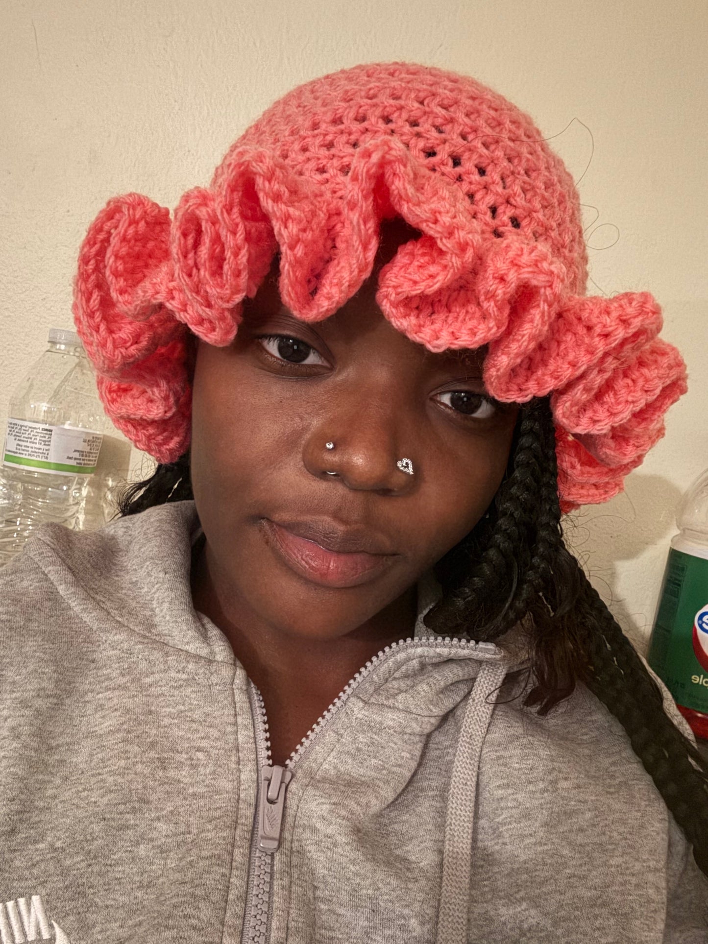 RUFFLED HAT